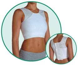 Compression Bra White